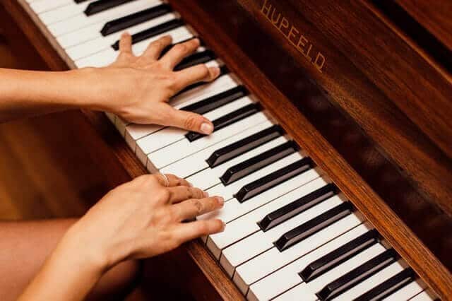 Learning To Play Piano On Keyboard