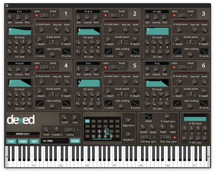 Dexed Plugin