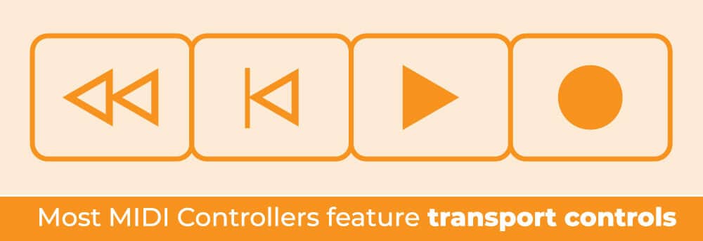 MIDI Controller Transport Controls