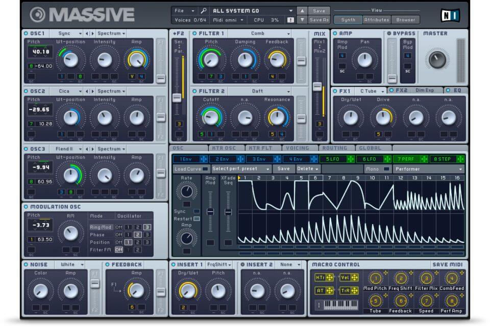 Massive Software Interface