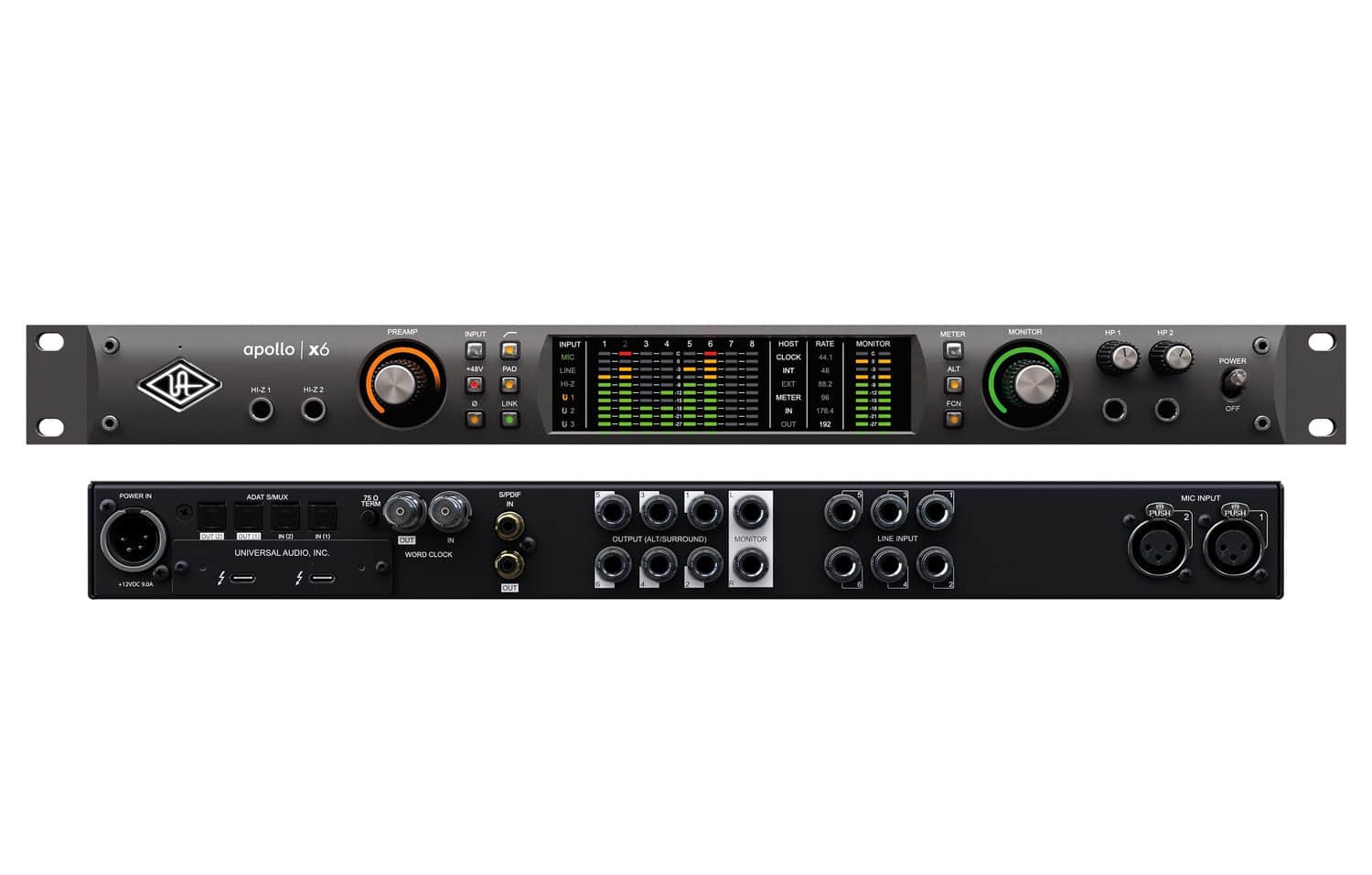 Universal Audio Apollo x8p 16x22 