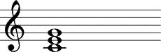 c major triad