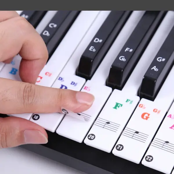 Piano Note Stickers - Image 3